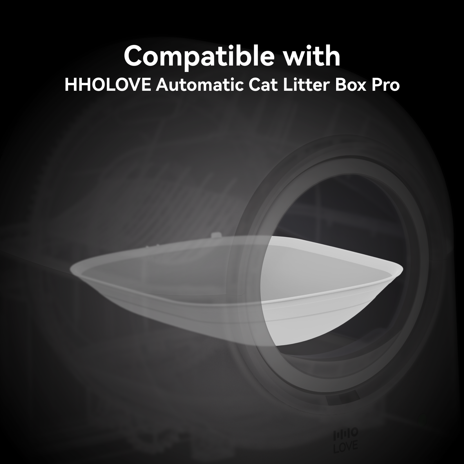 HHOLOVE Silicone Pad for TYpro Self-Cleaning Litter Box