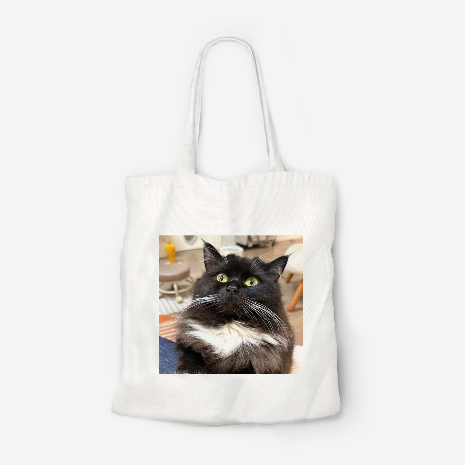 Custom Pet Tote Canvas Bag