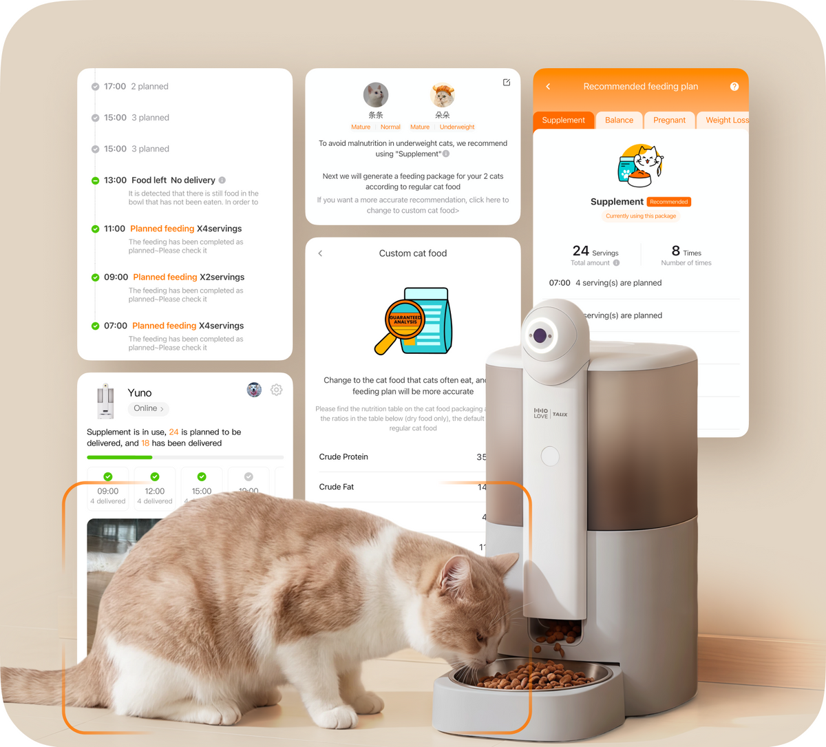 Personalized feeding plans
for every stage of life.