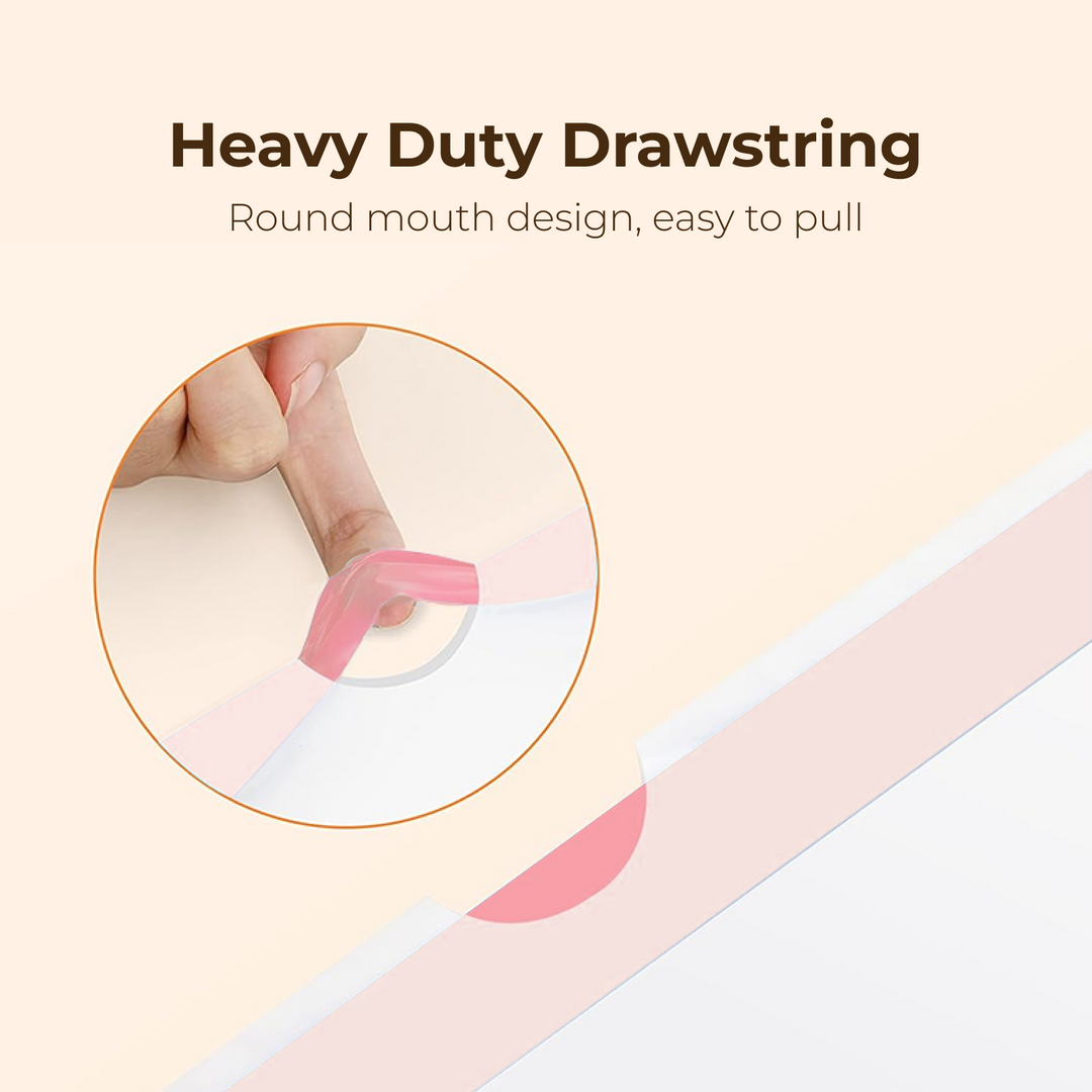 HHOLOVE Lot de 60 Sacs à déchets pour litière autonettoyante litière autonettoyante Pro