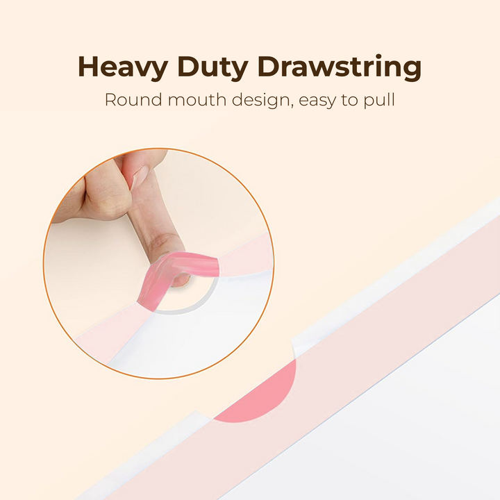 HHOLOVE Lot de 60 Sacs à déchets pour litière autonettoyante litière autonettoyante Pro