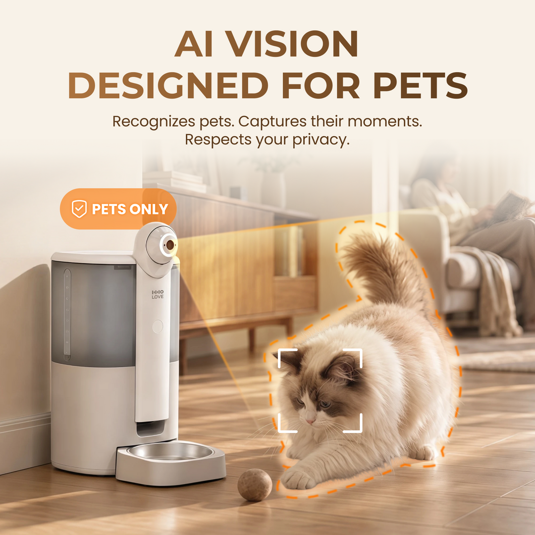 YUNO 360° AI Vision Pet Feeder — Includes 3 Months of Standard AI YUNO 360° AI Vision Pet Feeder — Includes 3 Months of Standard AI
