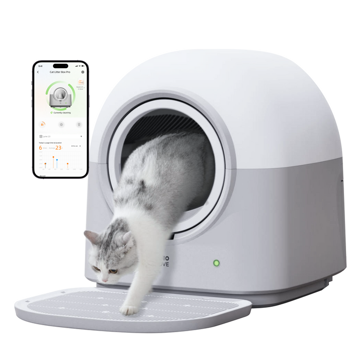 HHOLOVE Self-Cleaning Cat Litter Box Pro