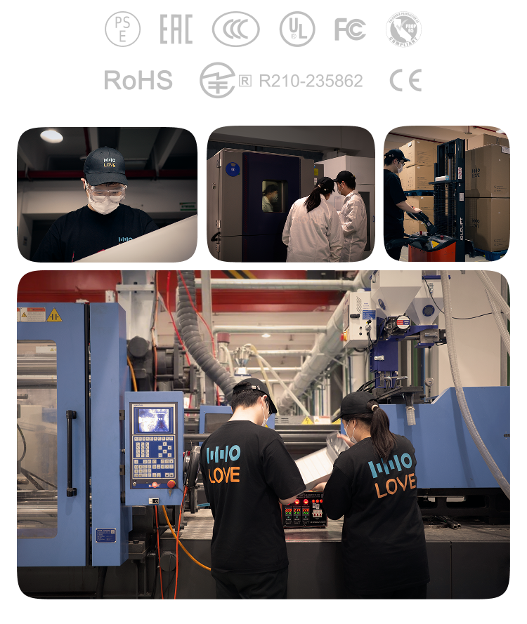 Together with trusted manufacturing partners