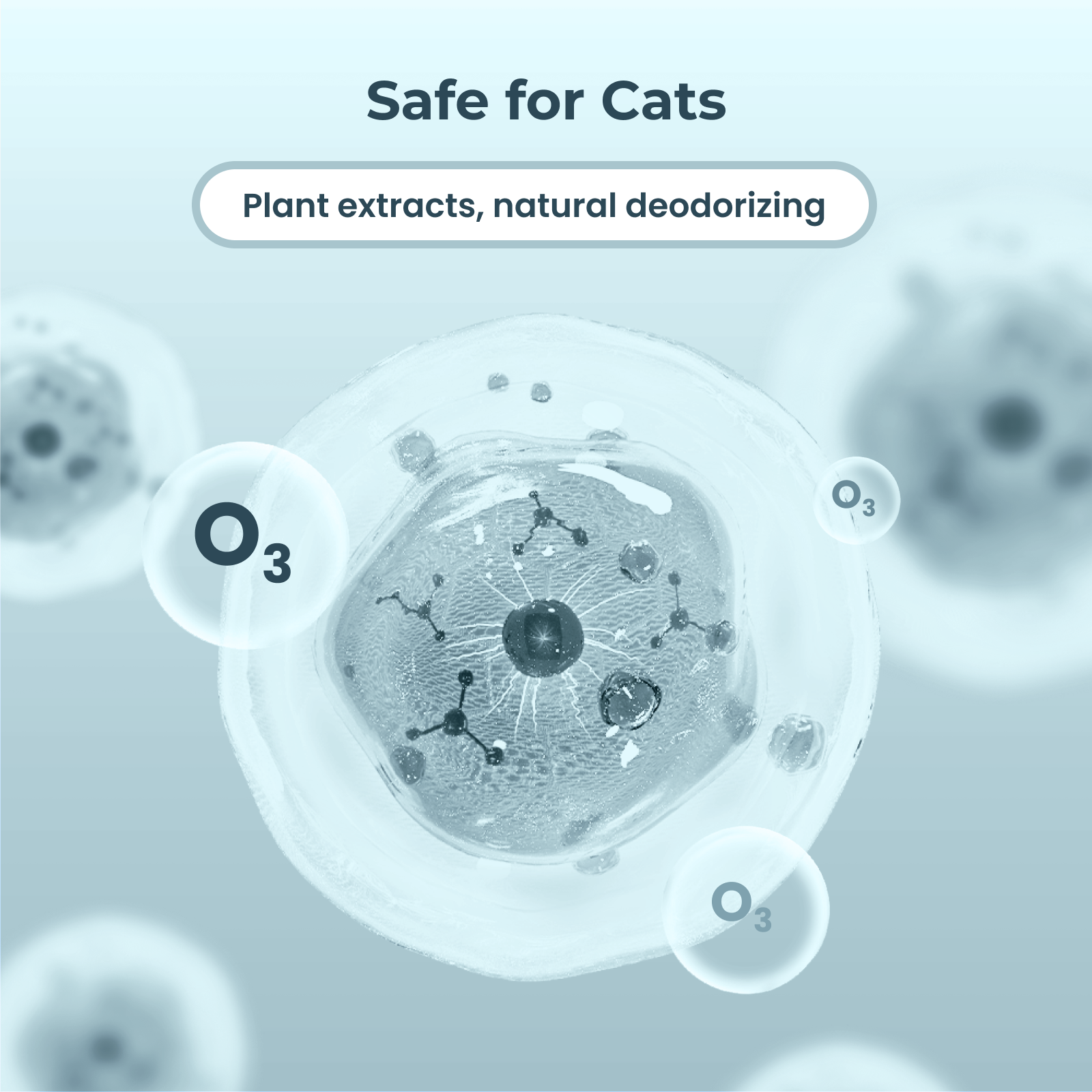 Deodorizer 4-Pack for Self Cleaning Cat Litter Box