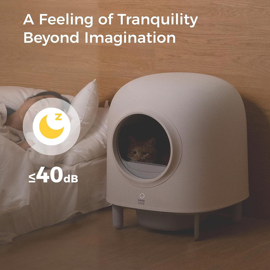 Automatic Cat Litter Box HHOLOVE
