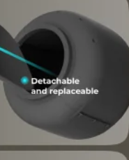 Smart Litter Box Globe Chamber(black)