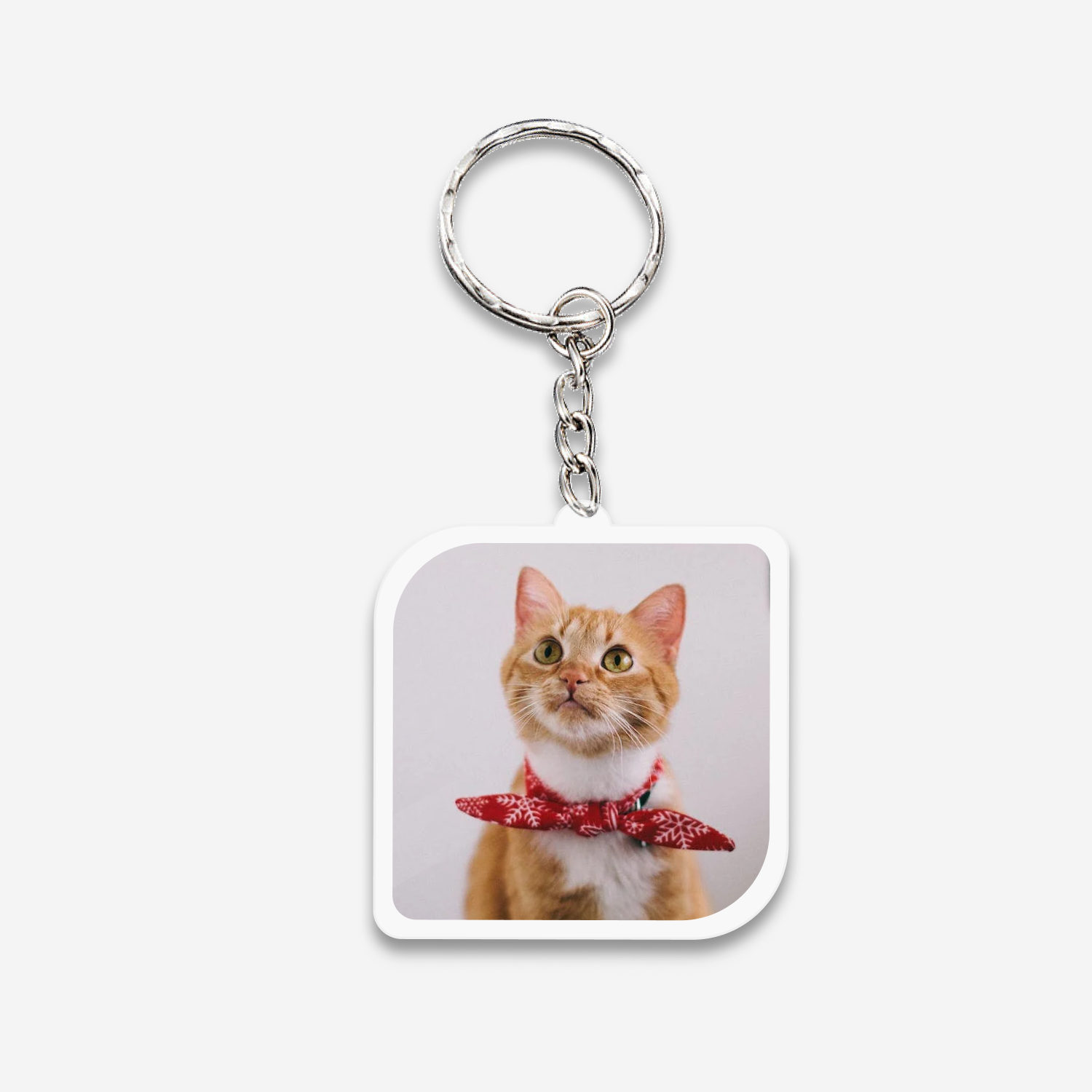 Custom Pet Photo Keychain