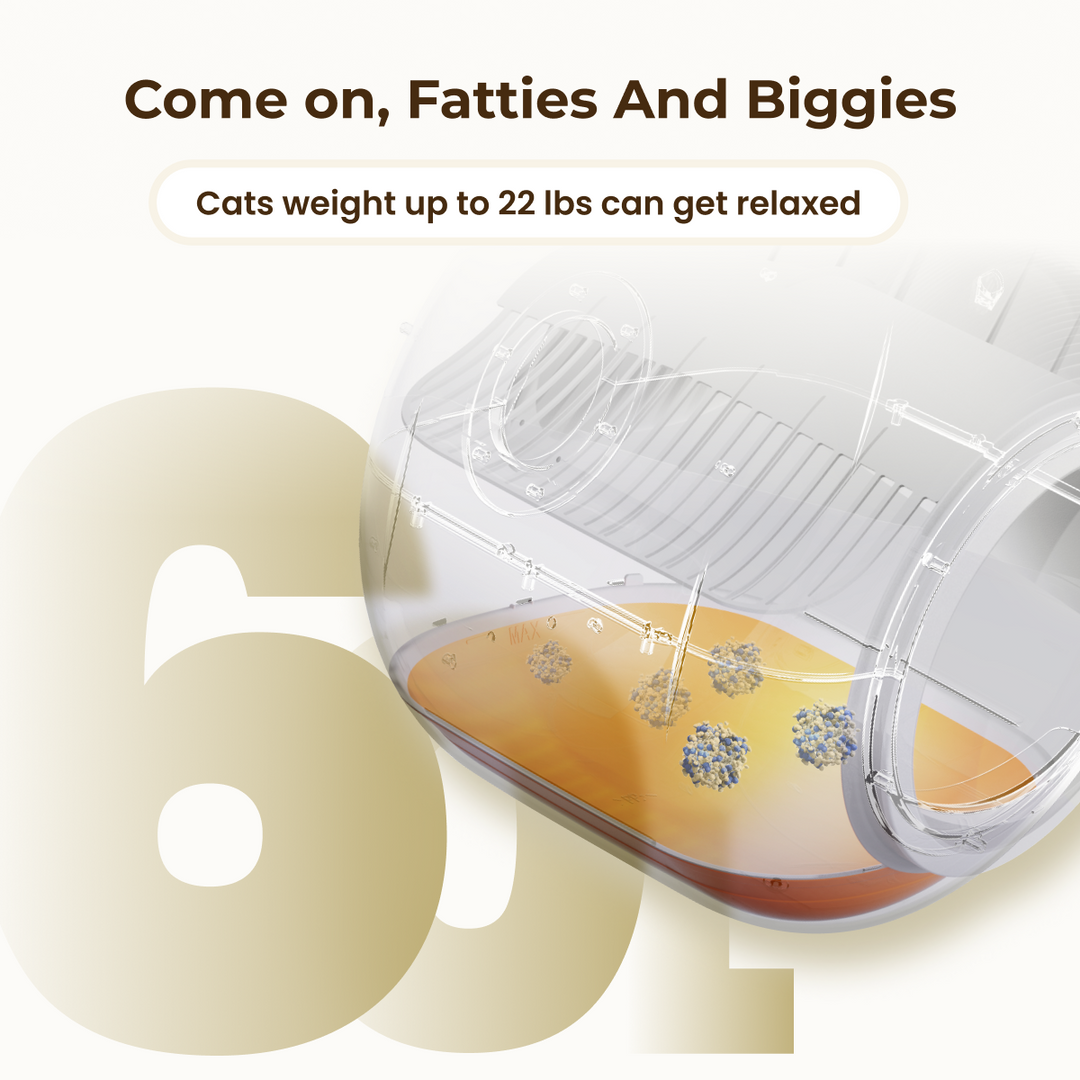 HHOLOVE Self-Cleaning Cat Litter Box Pro