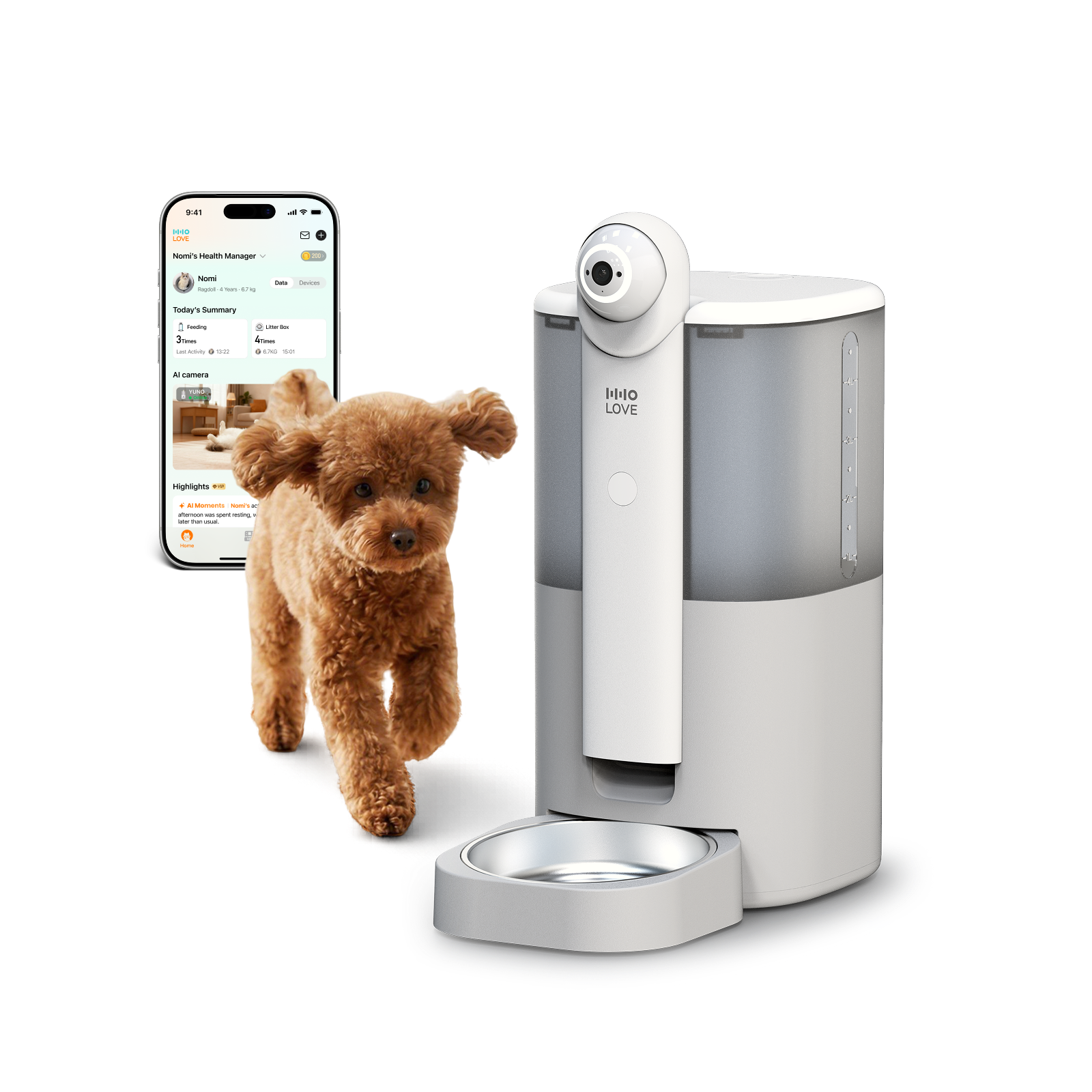 YUNO AI Pet Feeder