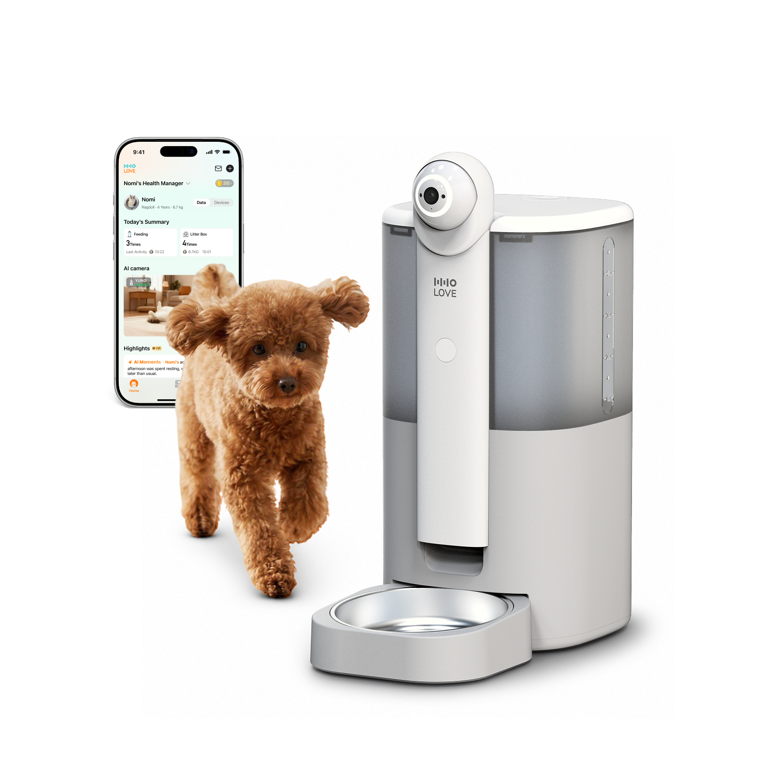YUNO AI Pet Feeder