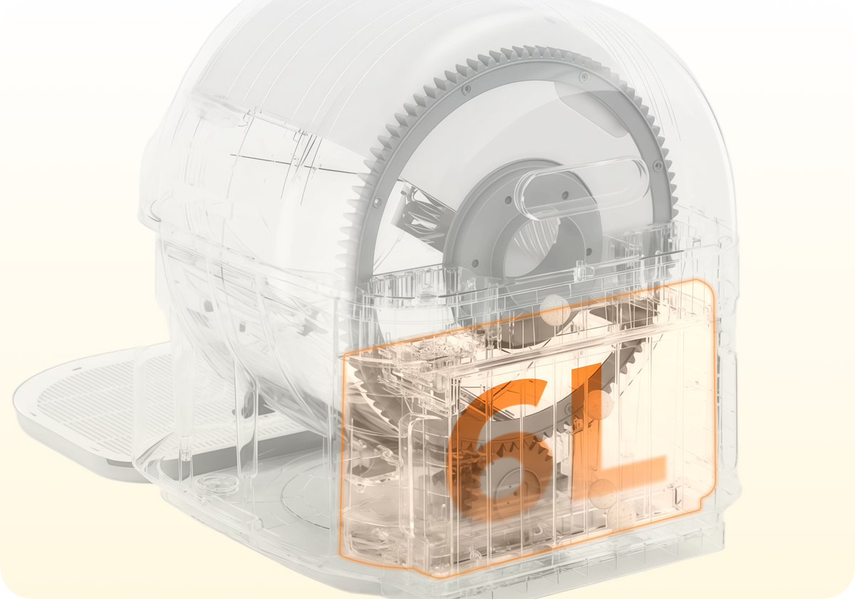 6-Liter-Abfallschublade