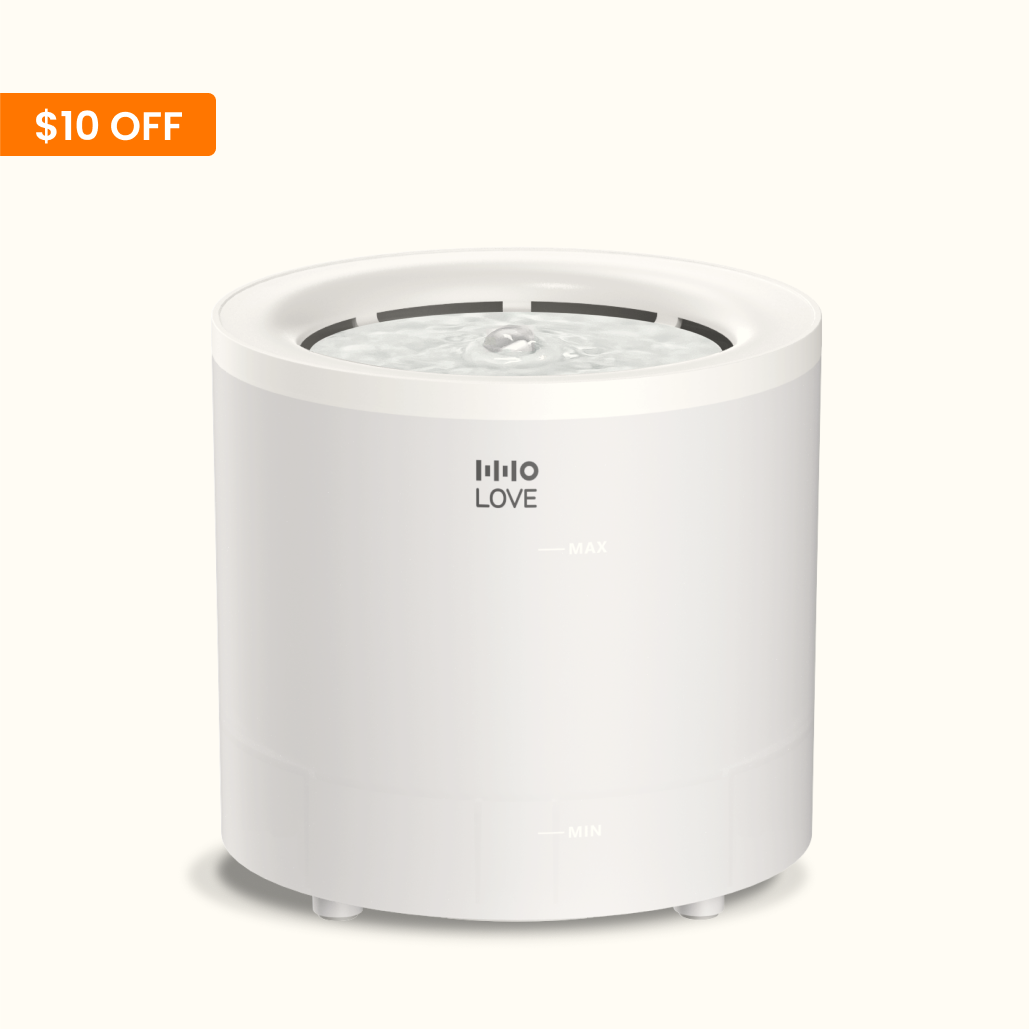HHOLOVE Cat Water Fountain