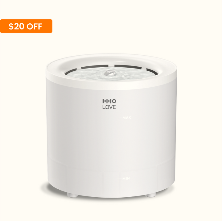 HHOLOVE Cat Water Fountain