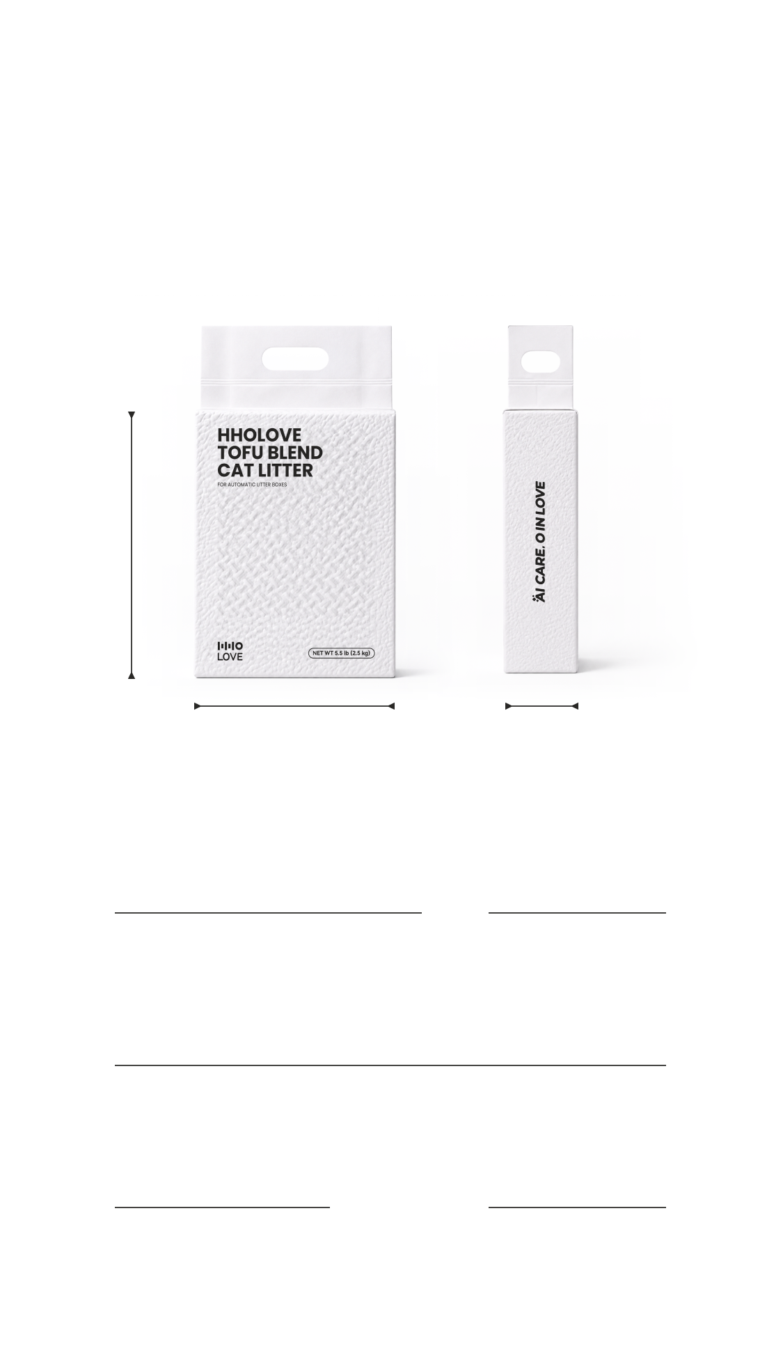 Product specifications: CT-LBCL-M, 2.5 kg per bag