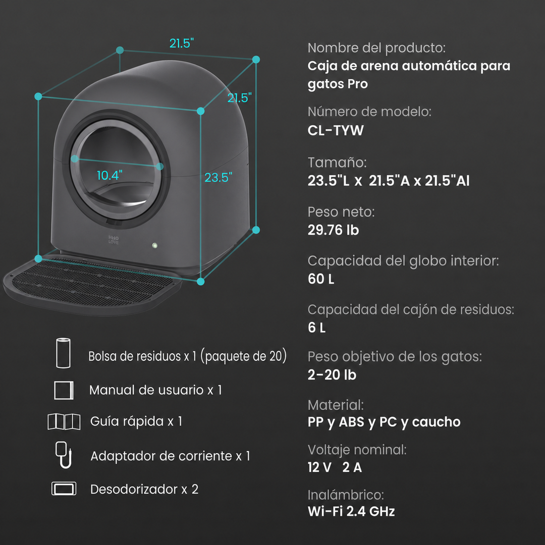 HHOLOVE Pro dark grey product gallery ES 12