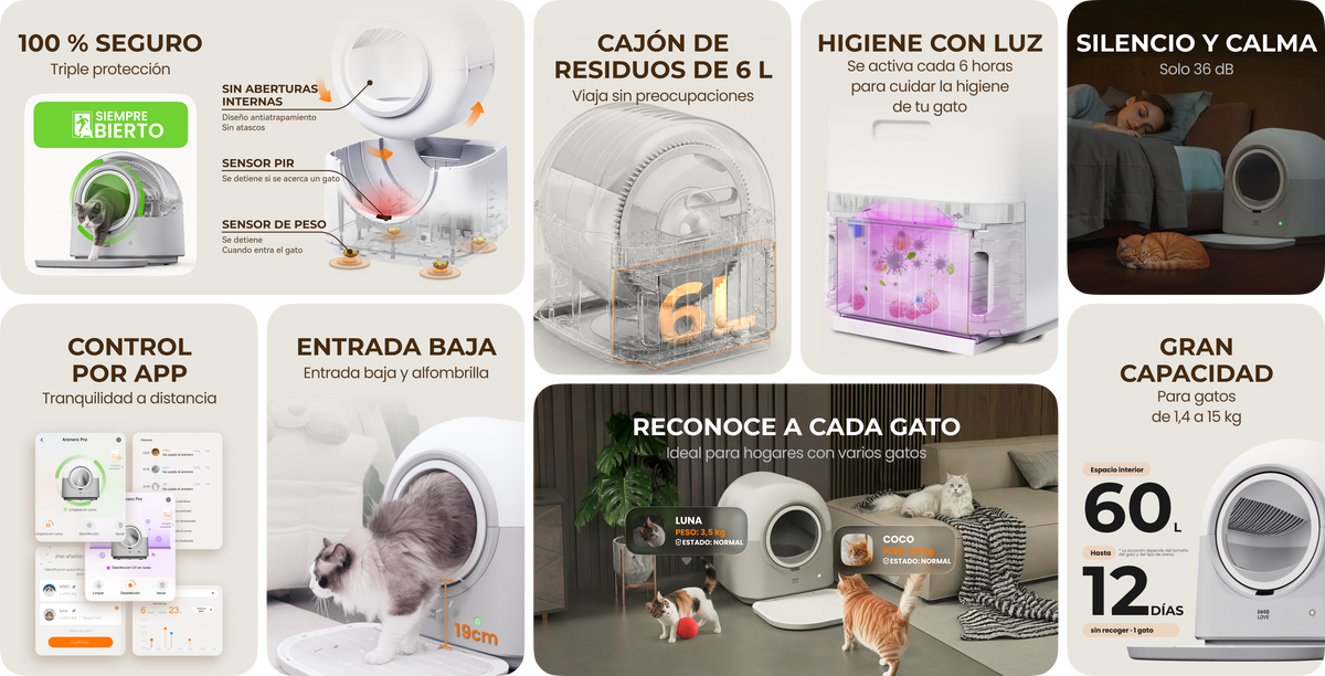 Más funciones