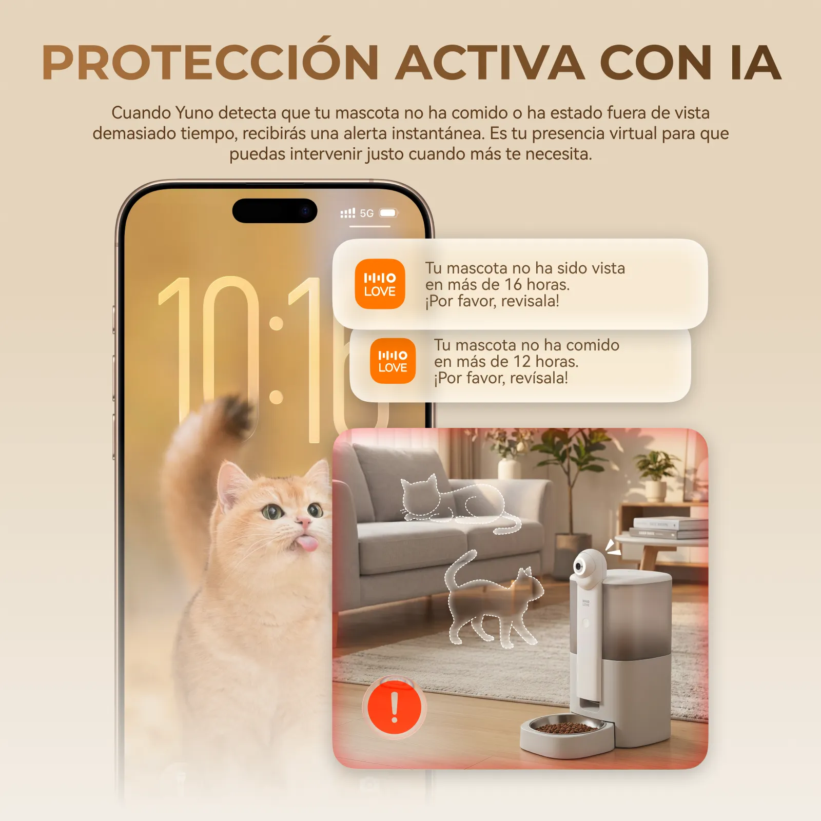 HHOLOVE YUNO | El primer comedero inteligente para mascotas con IA de 360° del mundo - Reserva de depósito